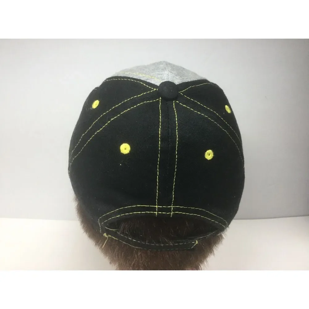 DC COMICS Batman‎ Strap back CAP Black Yellow Logo Youth Hat Kids